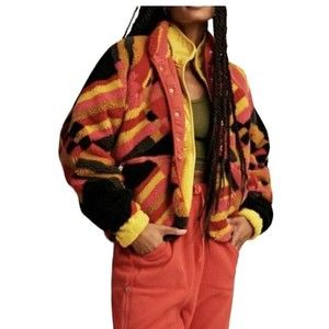 Free People Movement Rocky Ridge jacket Geo Print NWOT
